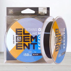 Волосінь ZEOX Element Feeder Black, 150м, 0,330мм
