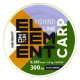 Волосінь рибальська, ZEOX Element Carp Fluo Green, 300м, перетин 0,285мм