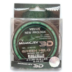 Волосінь Mimicry 3D Winner, довжина 100м., діаметр 0,25мм