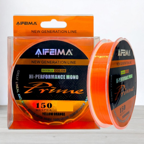 Волосінь Feima Prime Fluo Orange, 150м, 0,35мм