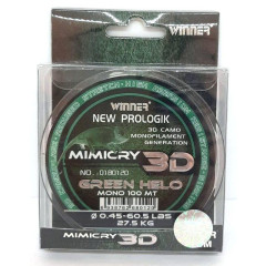 Волосінь Mimicry 3D Winner, довжина 100м., діаметр 0,45мм