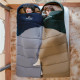 Спальник з капюшоном Naturehike Sunny Day PL02 U450 CNK2550WS028, (3,9°C), лівий, блакитно-синій