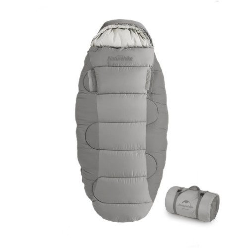Спальний мішок овальний Naturehike PS300 CNK2350WS026, сірий Спальний мішок овальний Naturehike PS300 CNK2350WS026, сірий