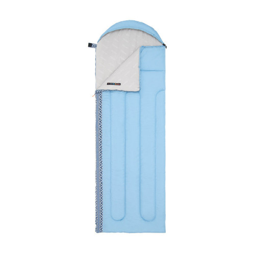 Спальник з капюшоном Naturehike L250 NH21MSD07, (9°C), правий, блакитний Спальник з капюшоном Naturehike L250 NH21MSD07, (9°C), правий, блакитний