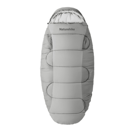 Спальний мішок овальний Naturehike PS200 CNK2350WS026, сірий Спальний мішок овальний Naturehike PS200 CNK2350WS026, сірий