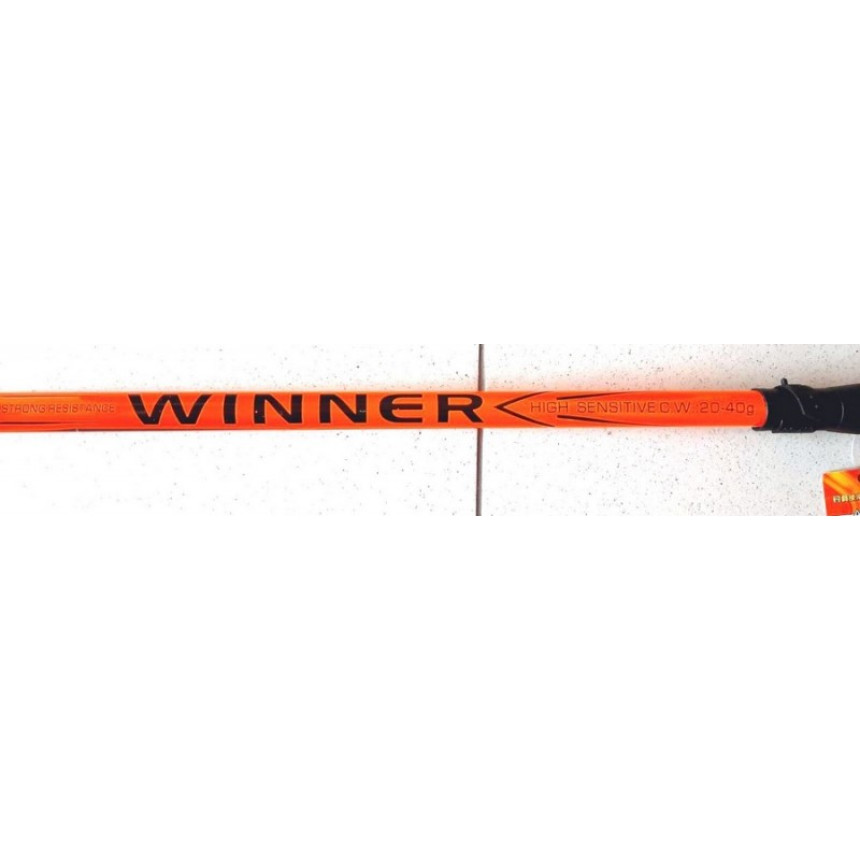 Вудка Winner з кільцями, 4м, тест 20-40г