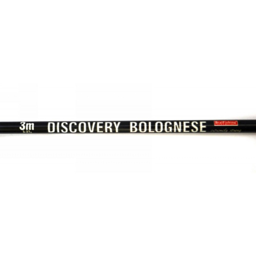Вудка BratFishing Discovery Bolognese з кільцями, 3м, тест 3-27г
