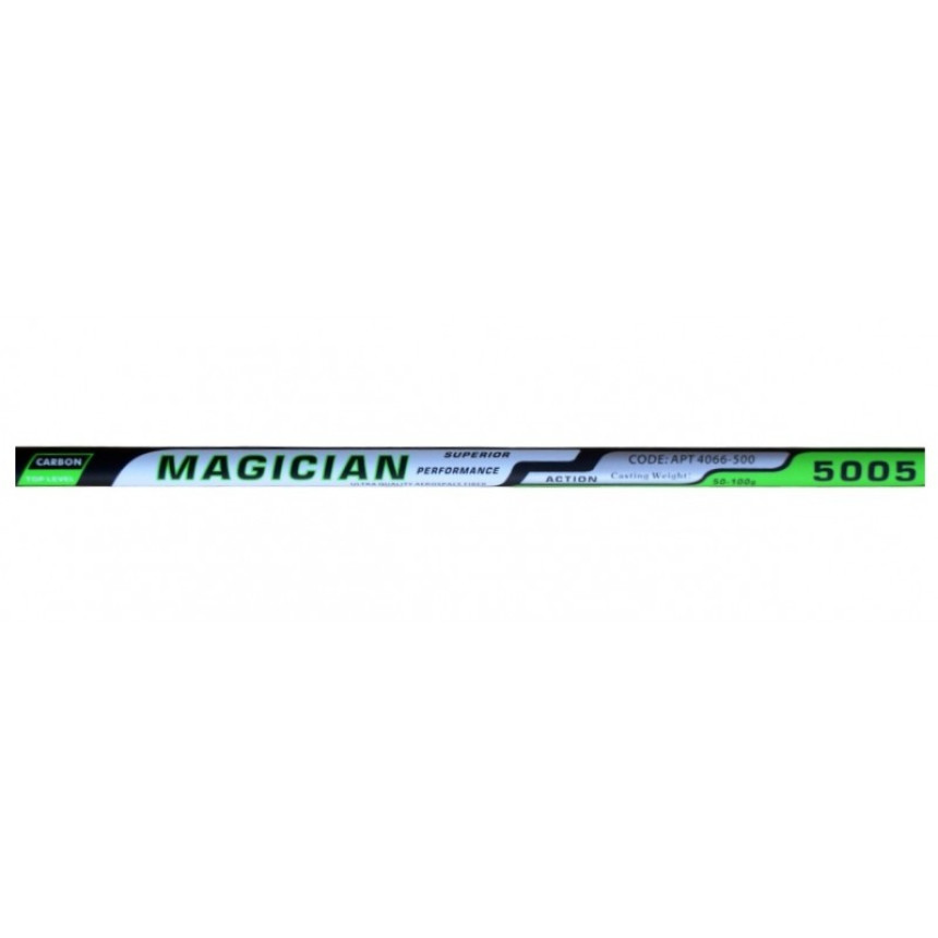 Рибальська вудка, з кільцями, Feima Magician 4066, тест 50-100г, довжина 5,0м