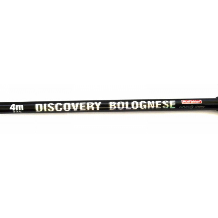 Вудлище Братфишинг Discovery Bolognese з кільцями, 4м, тест 3-27г