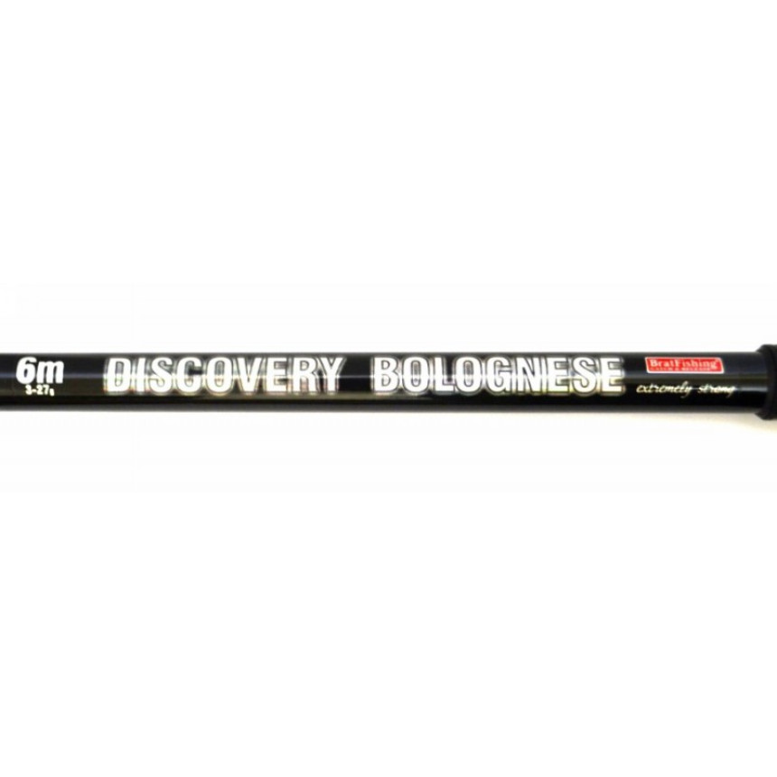 Вудка Братфишинг Discovery Bolognese з кільцями, 6м, тест 3-27г