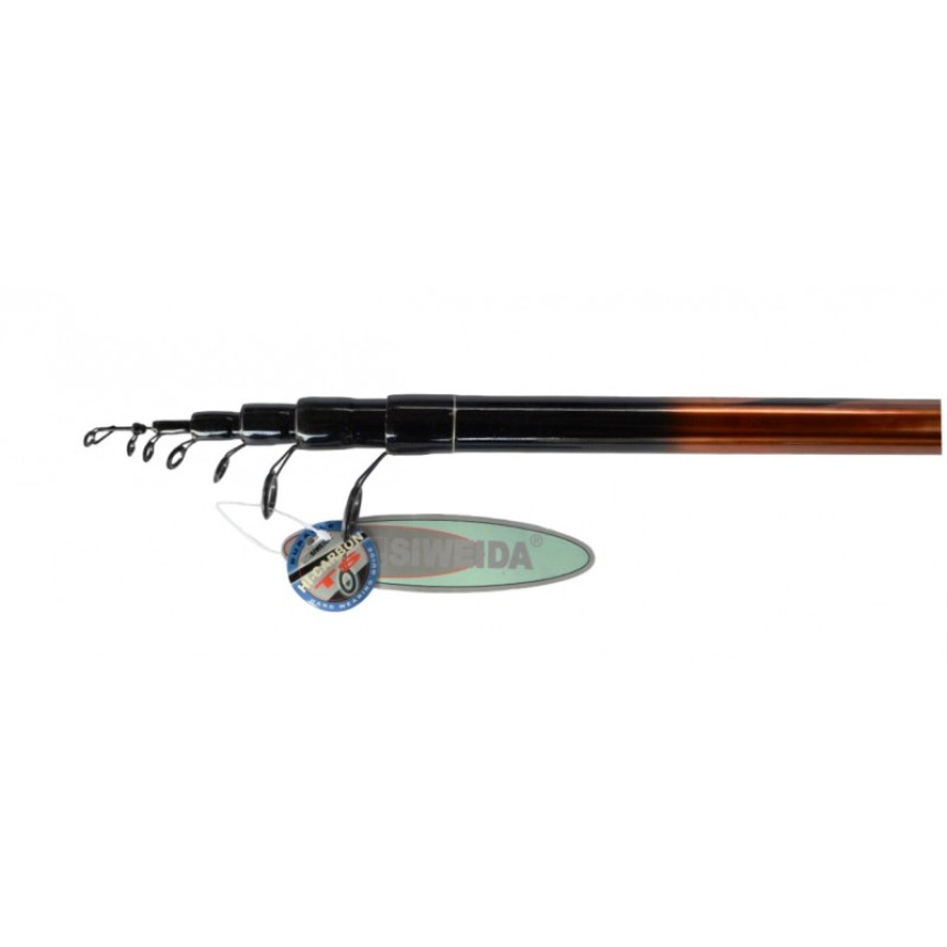 Рибальська вудка, з кільцями, Siweida Glaucus, тест 10-30г, довжина 6,0м