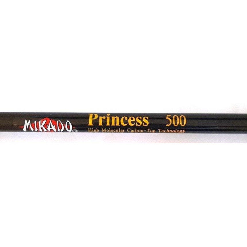 Вудка Mikado Princess з кільцями, тест 10-30г, довжина 5м