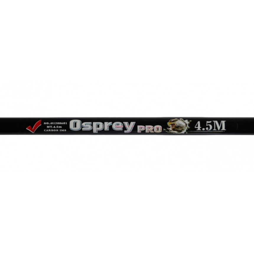 Вудка для риболовлі, без кілець Winner Osprey Pro, тест 10-30г, довжина 4,5м
