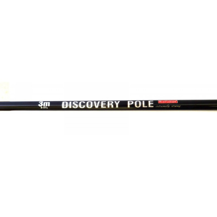 Вудка BratFishing Discovery Pole без кілець 3м, тест 3-27г