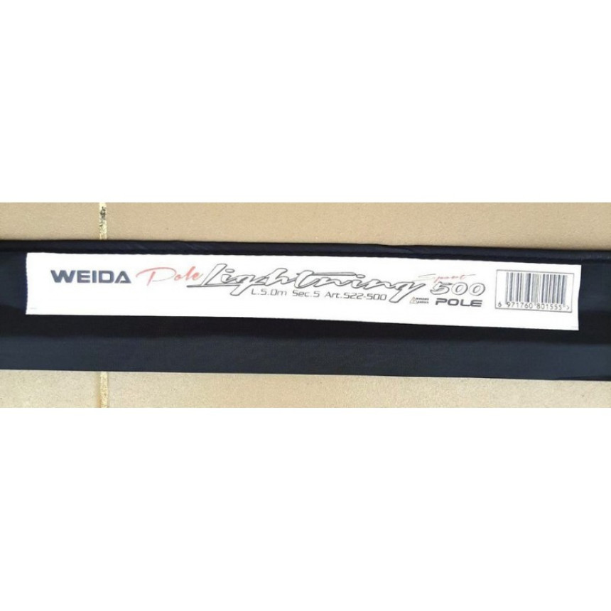Вудка Weida Pole Light Wing sport без кілець (522), довжина 4м