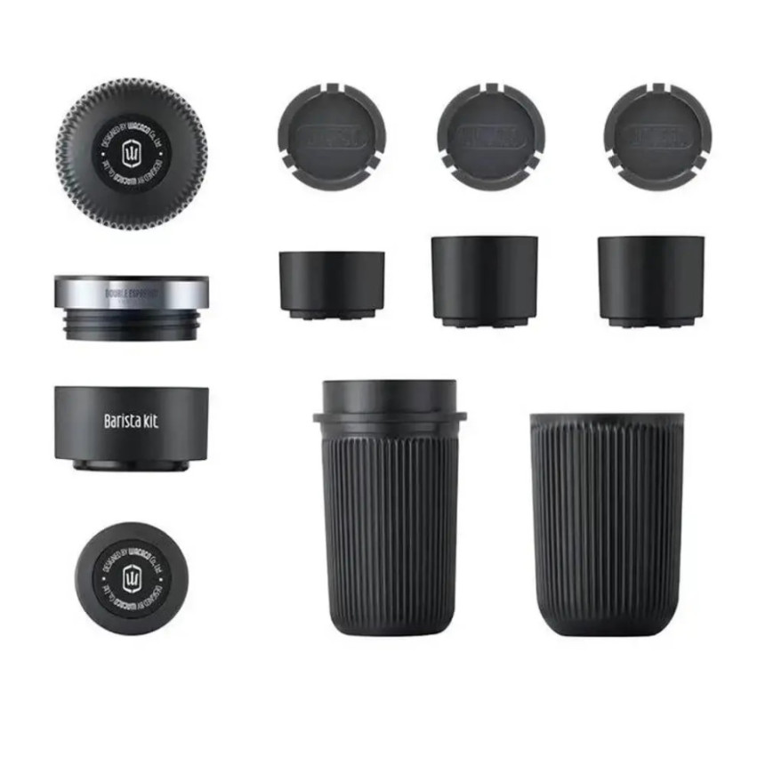 Набір Барісти Wacaco Nanopresso Barista Kit, додатковий аксесуар для Nanopresso (резервуар 120 мл, чашка, кошики, адаптер)
