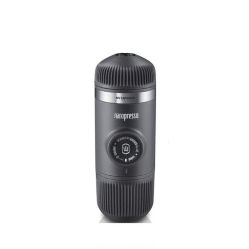 Портативна еспресо-кавоварка Wacaco Nanopresso Grey