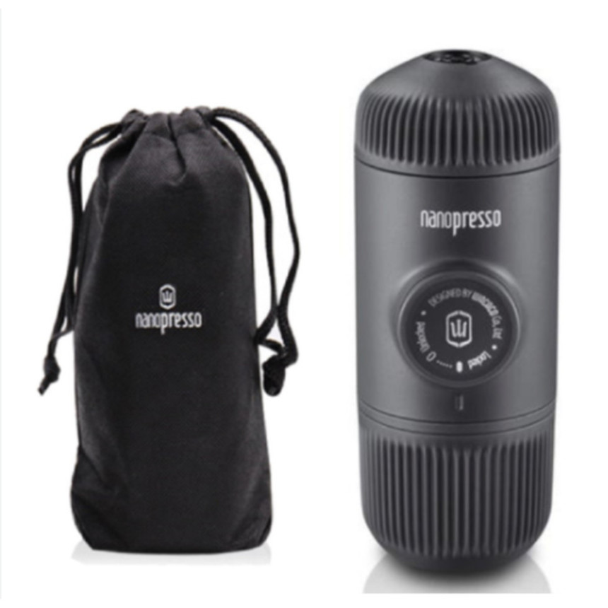 Портативна еспресо-кавоварка Wacaco Nanopresso Grey