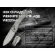 Ніж складаний Weknife Nightblade WE22046-2