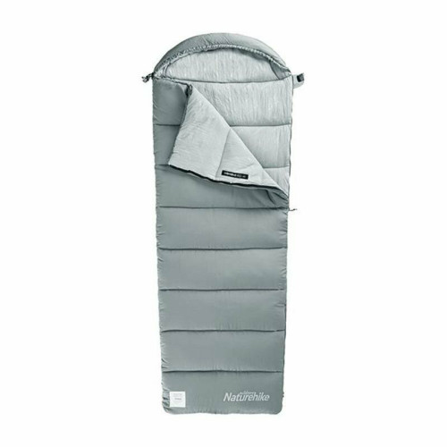 Спальник з капюшоном із звичайним мішком для зберігання Naturehike M400 CNK2350WS023, (1°C), правий, сірий Спальник з капюшоном із звичайним мішком для зберігання Naturehike M400 CNK2350WS023, (1°C), правий, сірий