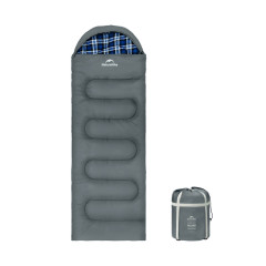 Спальний мішок з капюшоном Naturehike Clear Sky CNK2450WS042, сірий