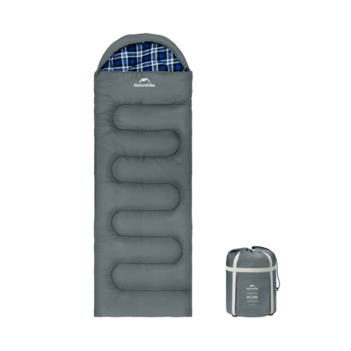 Спальний мішок з капюшоном Naturehike Clear Sky CNK2450WS042, сірий Спальний мішок з капюшоном Naturehike Clear Sky CNK2450WS042, сірий