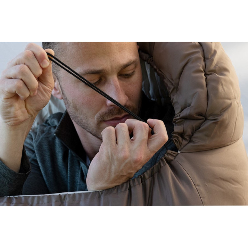 Спальник з капюшоном Naturehike MJ 600 CNK2300SD014, коричневий