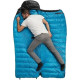 Спальник з натуральним пухом Naturehike CW400 NH18C400-D, p-р M, чорно-блакитний